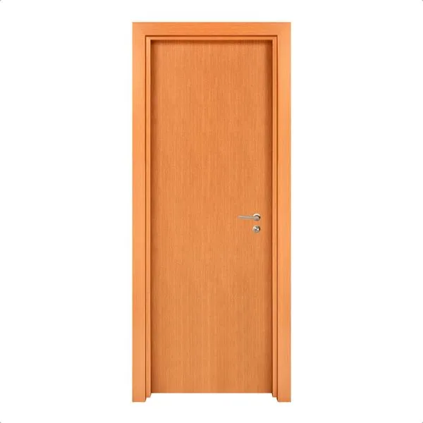 Kit Porta de Madeira 210x82 Esquerda Batente Regulável 11-19cm Pré Composto Curupixá Rocha