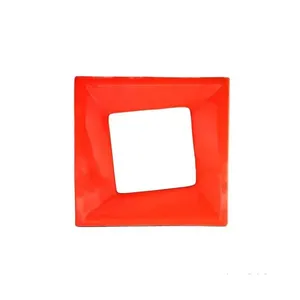 Cobogó Piazza esmaltado vermelho Cerâmica Martins