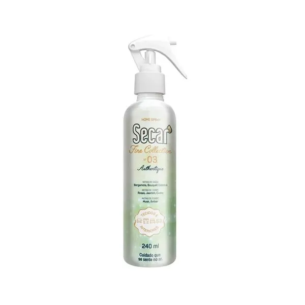 Home Perfume Secar Boutique Authentique Gatilho 12X240Ml Soin