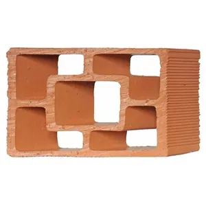 Elemento Vazado Cerâmico Diagonal 25x18x6,8cm Martins Elemento Vazado Cerâmico Diagonal Quadrado 25x18x6,8cm Martins