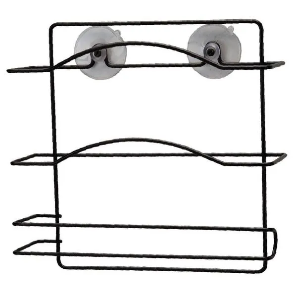 Cook Home Organizador Black Para 3 Rolos - 2502 - Arthi Cook Home Organizador P-tres Rolos Black 2502