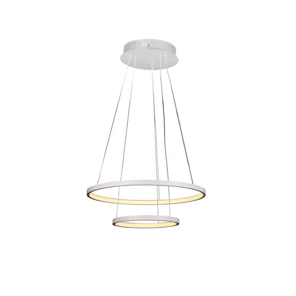 Pendente de Led em metal cabo ajustável de 150cm branco Quality