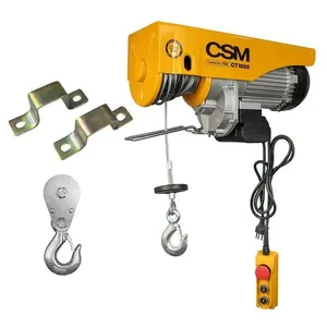 Guincho Elétrico 500-1000kg 1870W 12m Cabo TEC GT CSM Guincho Elétrico 500-1000kg 1870W 12m Cabo TEC GT 500/1000 220V CSM