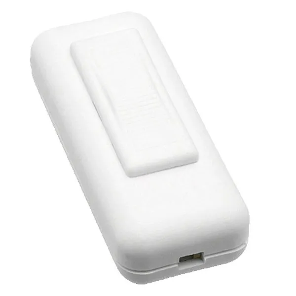 Interruptor Para Centro De Cordão Branco 01 Peça Bricopack