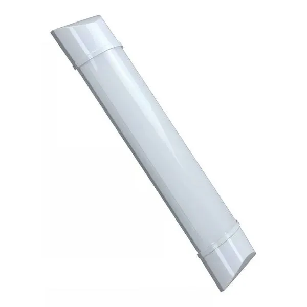 Luminária de sobrepor LED Linear para teto 18W bivolt branca Ecoforce