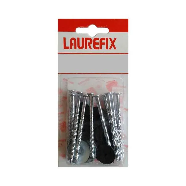 Prego ardox para telha de aço carbono com arruela 18x27mm 10 unidades Laurefix