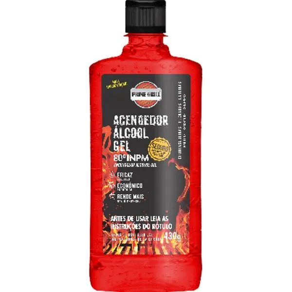 Acendedor Álcool Gel 430g Prime Grill