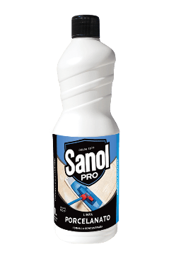 Limpa Porcelanato 1 Litros Sanol Pro