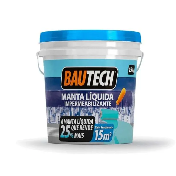 Manta Líquida Impermeabilizante 15kg Bautech