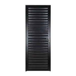 Porta Palheta Semi Ventilada Esquerda 210x70 Preto Fortsul Esquadrisul
