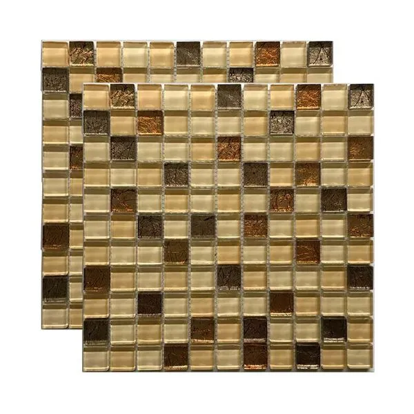 Pastilha de vidro Corsega 30x30cm bege Royal Gres