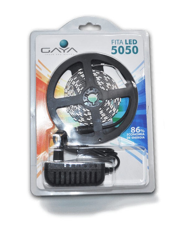Kit Fita LED 14,4W 12V 6000K 2,5m 5050 Gaya