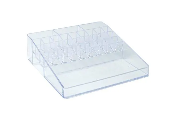 Organizador de cosmeticos plus com 31 divisorias cristal PROTÊA