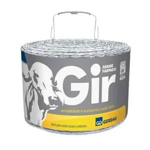 Arame Farpado 250m Gir Emprafe Arame Farpado 1,6mm 250m Gir Emprafe