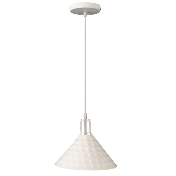 Pendente Aquarela Hat Branco LLumm Bronzearte