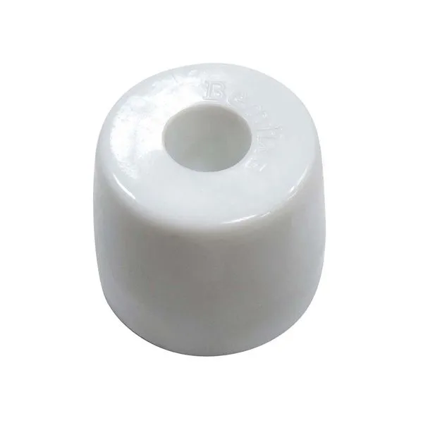 Batedor para porta chato branco Bemfixa