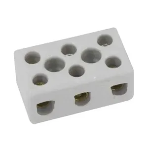 Conector Porcelana Tripolar 10Mm Ct01Pc Bricopack