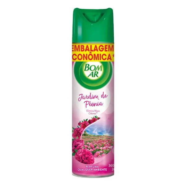 Bom ar jardim de Peônia Embalagem Econômica 360ml