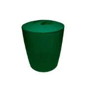 Cesto de Lixo Verde Groove OU