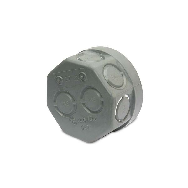 Caixa de luz 3x3 Tuboline