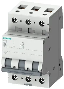 Disjuntor 5SL1 270-7MB Curva C 70A Monopolar 3KA 380/200VCA Siemens