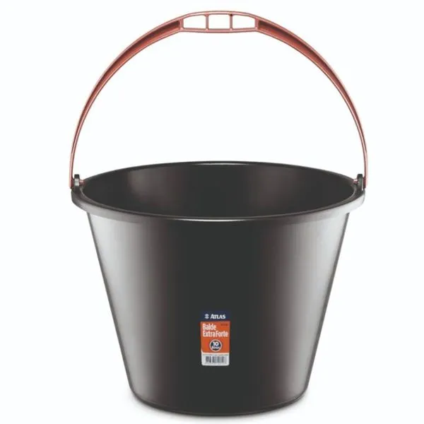 Balde Extra Forte Multiuso Plástico - 608p - Pincéis Atlas