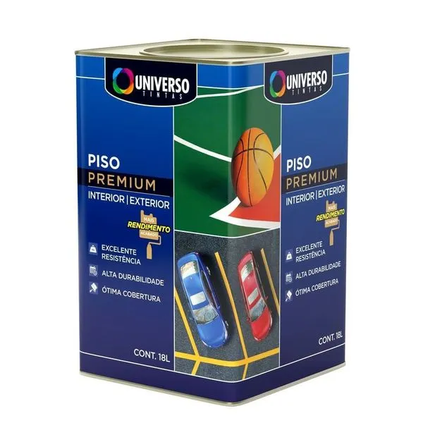 Tinta para Piso Verde Fosco 18l Universo Tintas