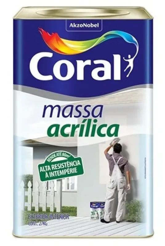 Massa Acrílica Coral 18L