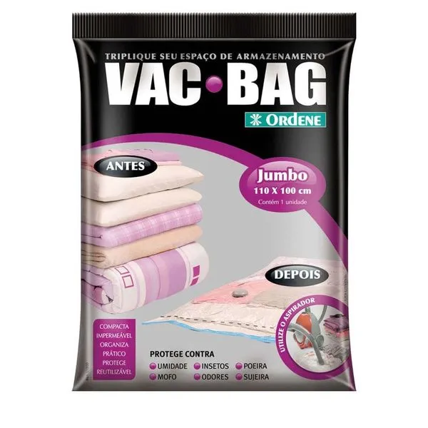 Vac Bag Jumbo 110X100Cm Ordene