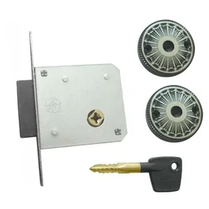 Trava de Segurança Dupla F2000 Aliança Bronze Latonado Trava de Segurança Dupla F2000 Zlo/Ct 25533 Aliança