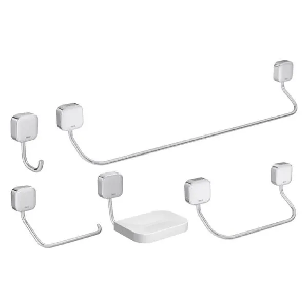 Kit De Acessórios Com 5 Peças Para Banheiro - - Deca Kit Acessorios P-banheiro Deca