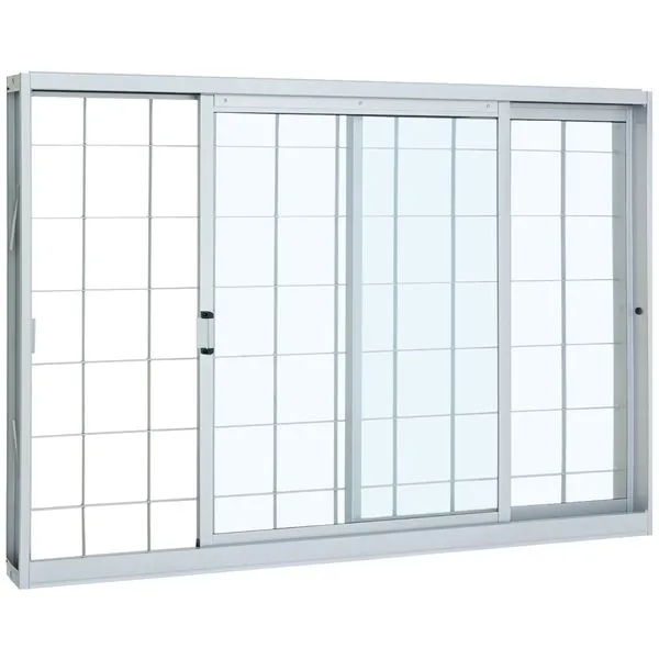 Janela de correr 2 folhas Pratika 100x150x12cm 22.22.503-0 Sasazaki