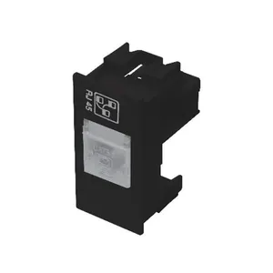 Tomada para rede de informatica rj45 6e 8 vias/preta