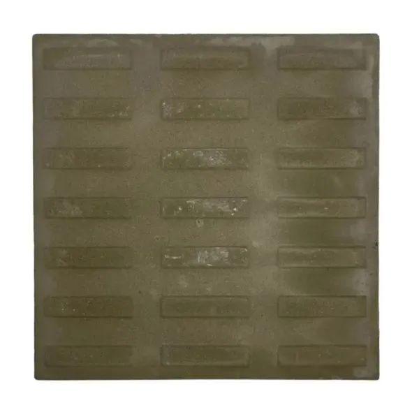 Piso Ladrilho Hidráulico Rampa Filete Cinza 30,7 x 30,7 cm e Caixa com 0,47 m² Borda Reta Cimartex
