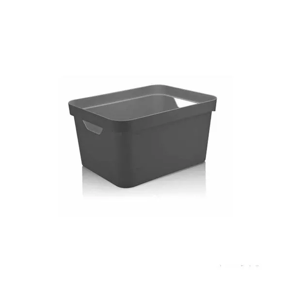 Caixa organizadora Cube 32L grande chumbo OU
