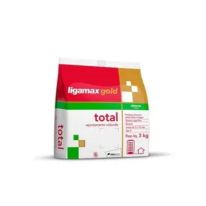 Rejunte para Porcelanato Total Ligamax Gold 3kg Grafite