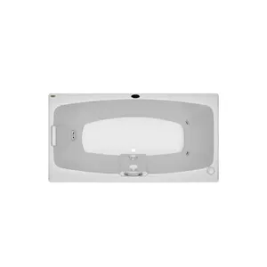 Banheira Mysia G1 165X83 3JT com motor P2 Branca Jacuzzi