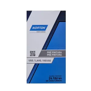 Fibra Abrasiva Pré Pint Cinza 3un Norton