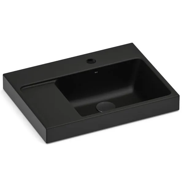 Cuba Sobrepor 50X38 Optica L50 Preto Matte Black Roca