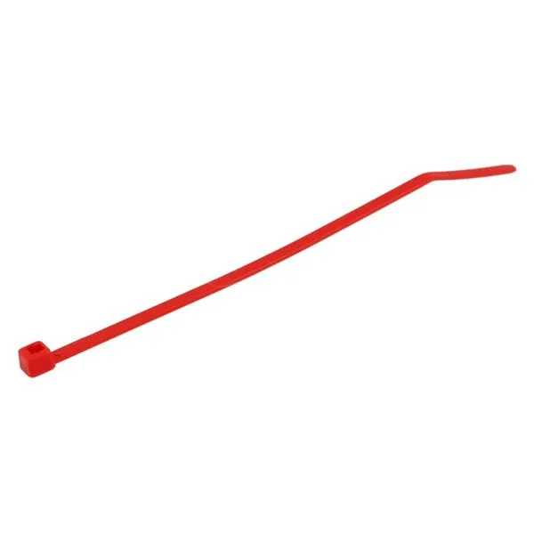 Abraçadeira Nylon T18R 100X2,5mm Com 100un Vermelho Hellermanntyton