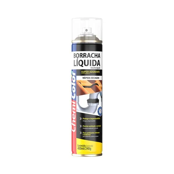 Borracha Liquida Spray 400Ml Transparente Chemicolor