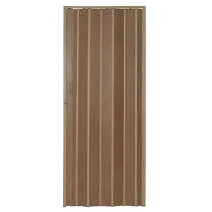 Porta Sanfonada Em Pvc Castanho Com Trinco 210X72CM Castanho BCF