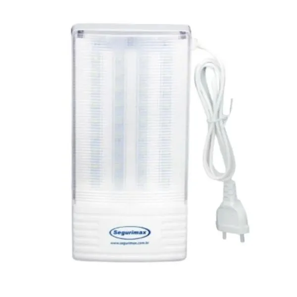 Luminária de Emergência LED 25114 4W Bivolt Segurimax Luminária de Emergência LED 300 Lumens