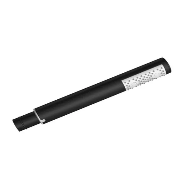 Ducha Manual Cilíndrica Black Matte