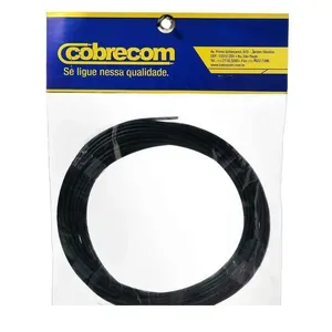 Cabo Flexível 1,5mm² 750V Preto 15m | Cobrecom Antichamas
