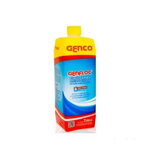 Clarificante e auxiliar de fitração para piscina Genfloc 1L Genco
