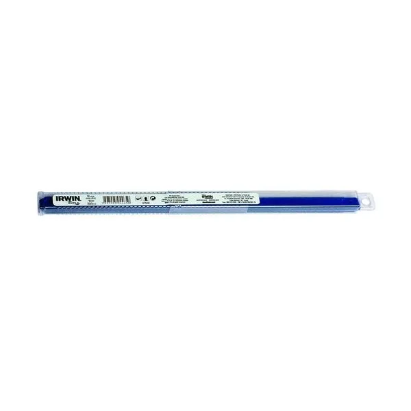 Serra manual bimetal 18 dentes dupla 2 peças amarelo e azul Irwin