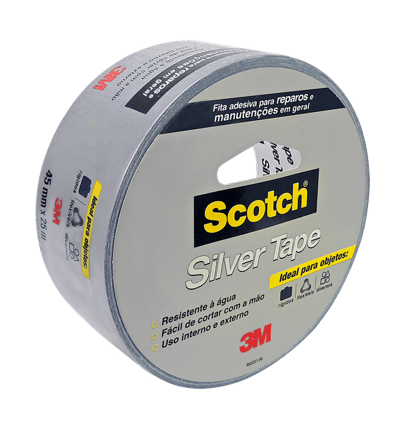 Fita Silver Tape 45mmx25m prata 3M Scotch®