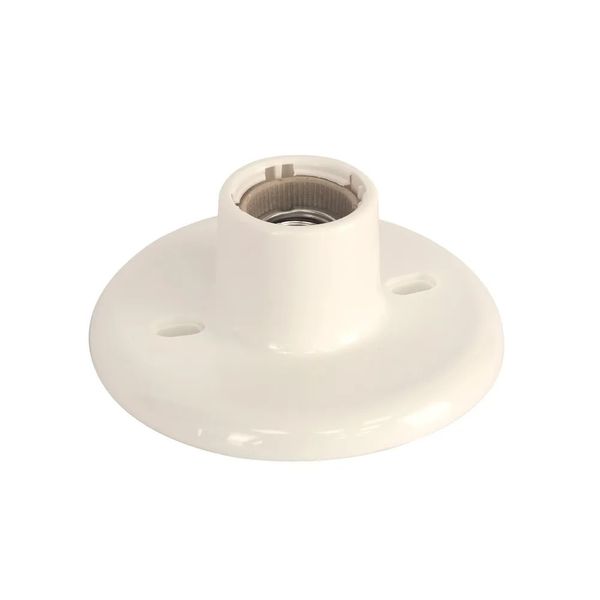 Plafonier E27 Termoplástico Branco LLumm Bronzearte