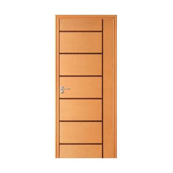 Folha de porta decorada frisada Belíssima 04 210x92cm mogno Randa